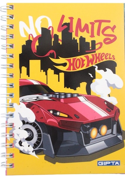 A6 5395 Hot Wheels 80 Yaprak Spiralli Bloknot