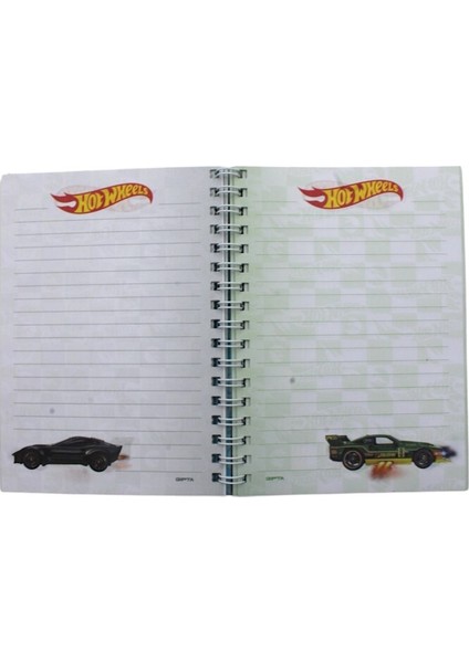 A6 5395 Hot Wheels 80 Yaprak Spiralli Bloknot modelleri