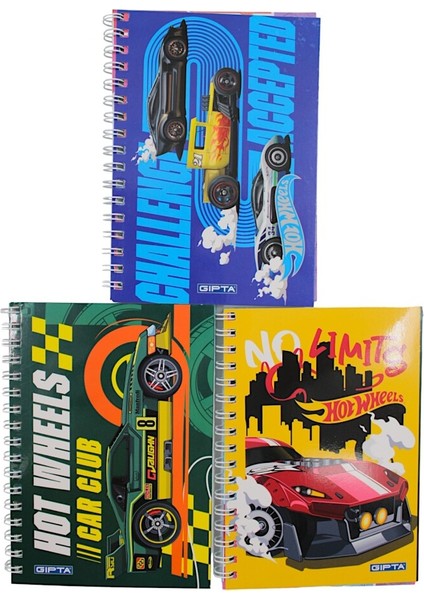 A6 5395 Hot Wheels 80 Yaprak Spiralli Bloknot indirimleri