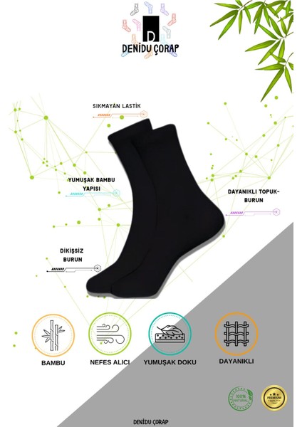 Bambu Kadın Dikişsiz Soket Çorap 6 Çift (Soft Yıkamalı) Beyaz,Siyah,Karışık fiyatları