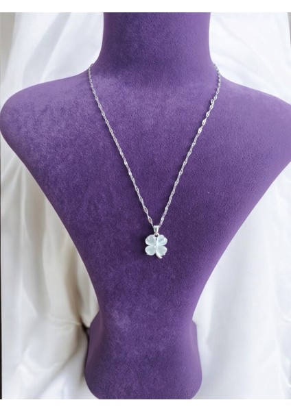 Inci Figürlü Silver Çelik Kolye (316L Paslanmaz Kararmaz Çelik) fiyatları