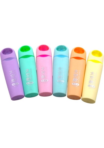 Astronot Pastel Fosforlu Kalem A-8154 fırsatları