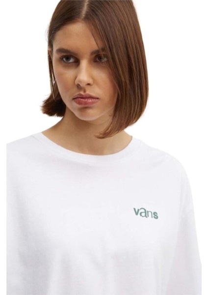 Preference Relax Crop VN000HGNWHT1 KADIN White Tişört