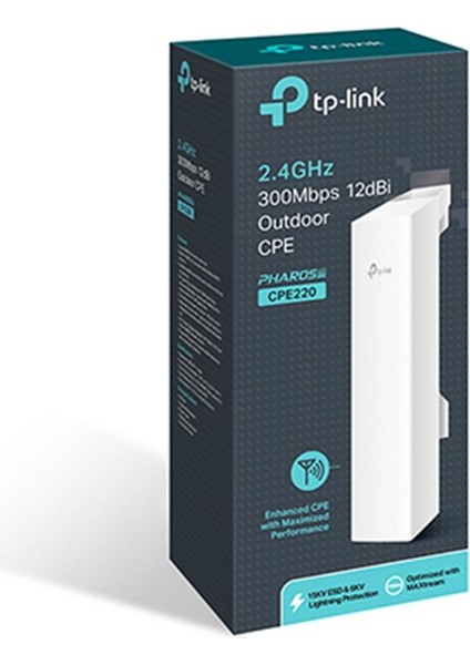 CPE220 2port Poe 300MBPS Outdoor Access Poınt