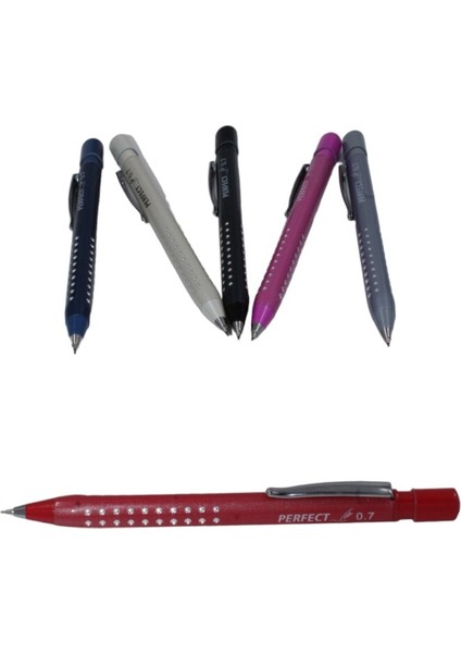 0.7 Metal Üçgen Grip Versatil Mekanik Uçlu Kalem MP1314 fırsatları