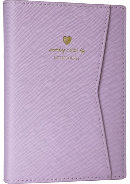 Geçmeli ve Cepli Defter A6 Ivory 80 Gr. 128 Sayfa