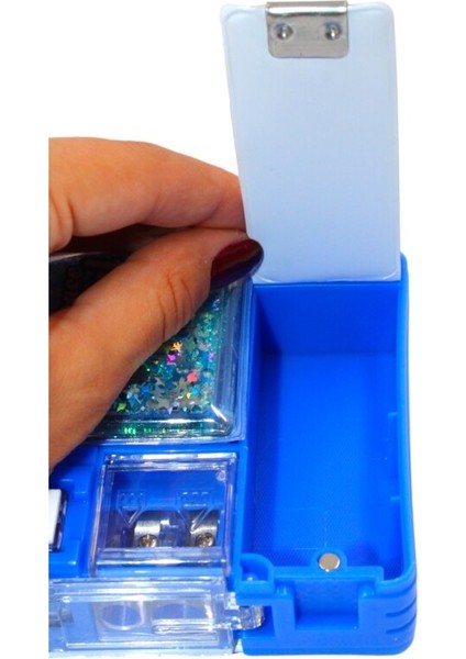 Kalemtraşlı Çift Bölmeli Kalem Kutusu indirimleri