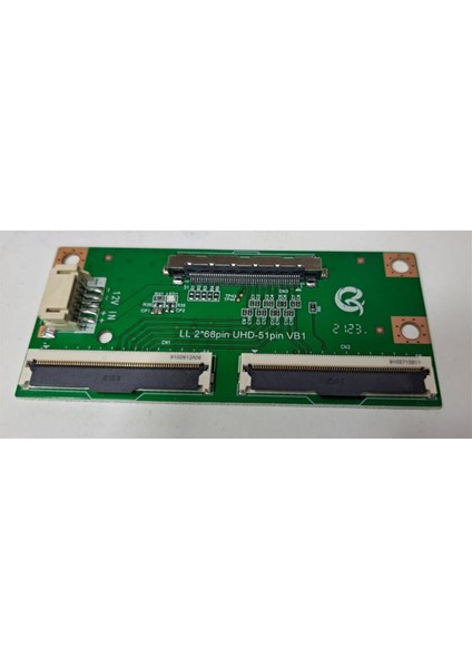 LVDS FLEXİ LG LL 2*68PİN UHD-51 VB1 SET (1 KART 2 FLEXİ 1 KABLO)