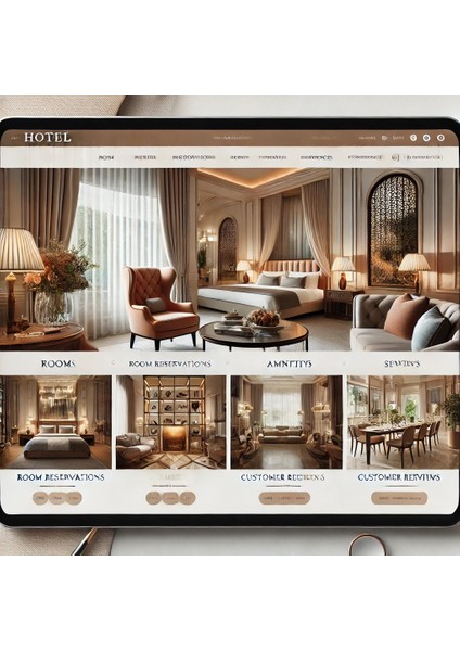 Otel Web Site Domain , Hosting , Panel Paketi, Online Oda Satışı , Rezervasyon