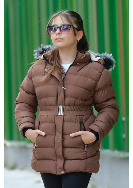 Pina Kids Kız Çocuk Içi Polarlı Şişme Mont KM.0043