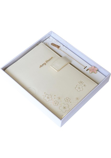 Kutulu Defter 13X18 cm 80 Gr. Ivory 192 Sayfa Kitap Ayraçlı