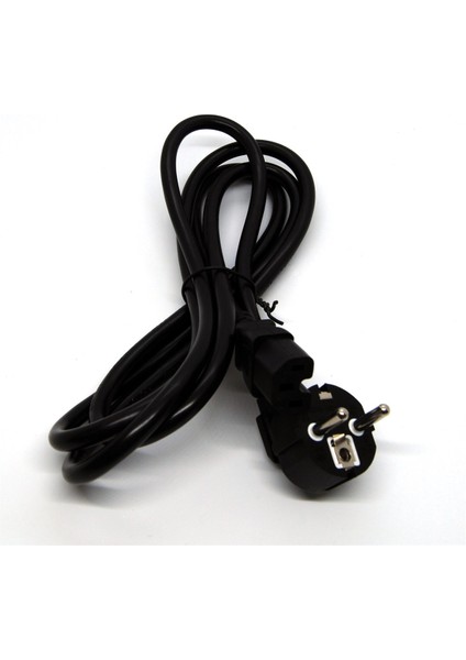 Güç Kablosu Schuko C15, 1.8 metre, H05VV-F 3*1 5mm kare Beek Schuko-C15 Power Cable 1.8m, H05VV-F 3*1.5mm2