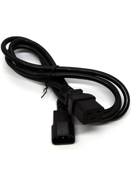 Güç Kablosu, C14 C19, 1.8 metre, H05VV-F 3*1 5mm kare Beek C14-C19 Power Cable 1.8M, H05VV-F 3*1.5mm2