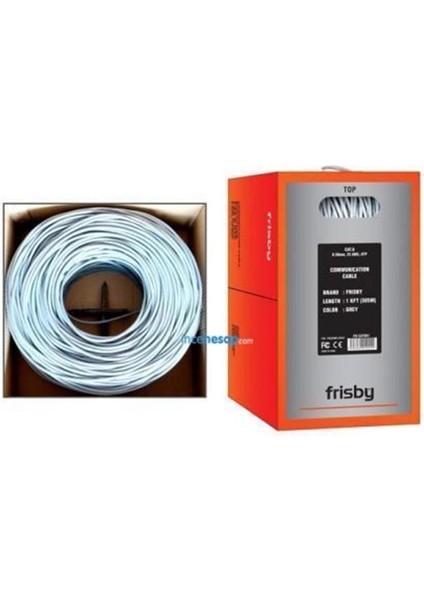 Frısby FR-CAT601 Utp 23 Awg Network Kablo 305 Metre