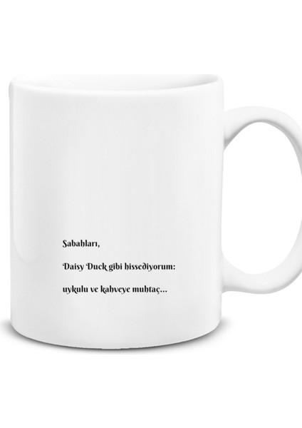 Daisy's Mornings Cup: Uykulu ve Kahveye Muhtaç!