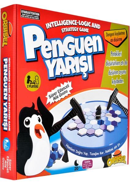 Penguen Yarışı Buz Kırma Denge Oyunu