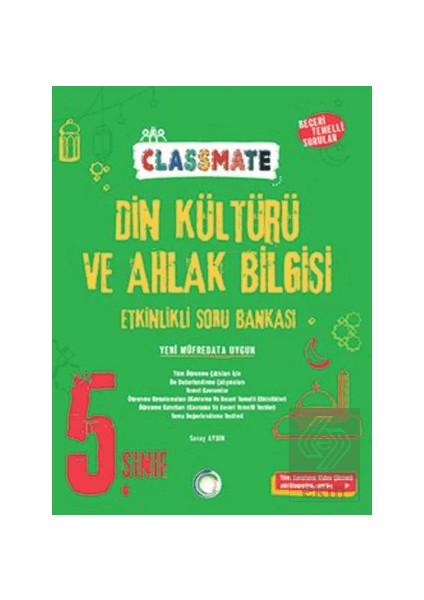 5. Sınıf Classmate Din Kültürü ve Ahlak Bilgisi Soru Bankası