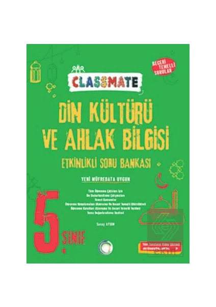 Okyanus Yayınları 5. Sınıf Classmate Din Kültürü ve Ahlak Bilgisi Soru Bankası