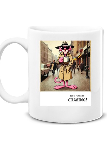 Pink Panther Chasing! Cup