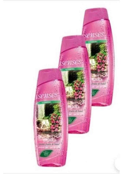 Senses Garden 500 ml Üç Adet Duş Jeli