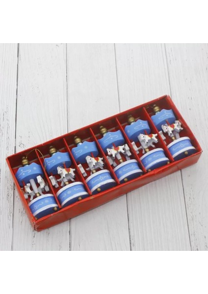 Mavi Mini Atlı Karınca 6 Lı