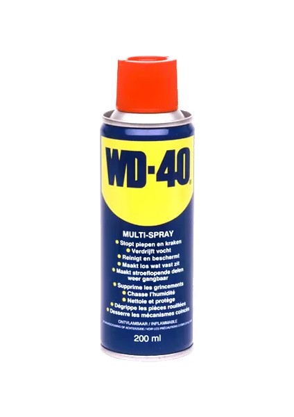 WD40 Pas Sökücü, Koruyucu, Yağlayıcı 200 ml