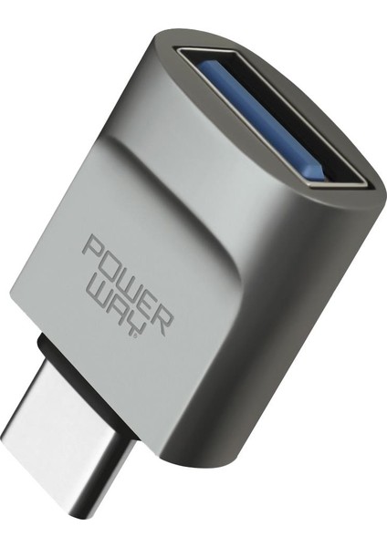 POWERWAY TYPE-C TO USB OTG ÇEVİRİCİ