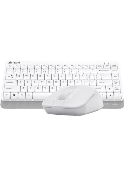 A4 TECH FG1112 BEYAZ Q MM 2.4G KABLOSUZ MINI KLAVYE MOUSE SET