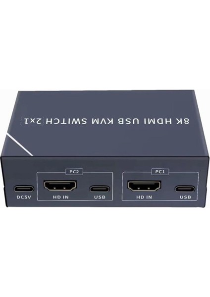 PM-11777 8K HDMI USB KVM SWITCH 2X1