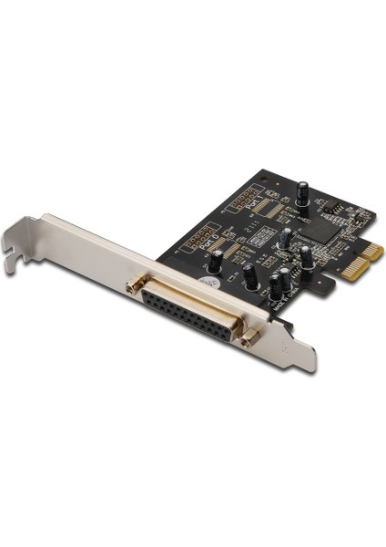 Digitus 1 Port Paralel PCI Express Kart, 1 x Paralel (DB25 dişi), MCS9901 chipset&#039;li, Low Profile braket&#039;li