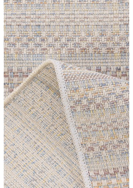 Vivaldi Sarı Mavi Halı Kilim Salon Oturma Odası Yolluk Yatak Odası Koridor Halısı A0053C