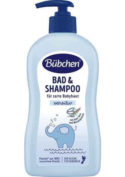 Bad&shampoo - Bebek Şampuan ve Duş Jeli 2'si Bir Arada 400 ml