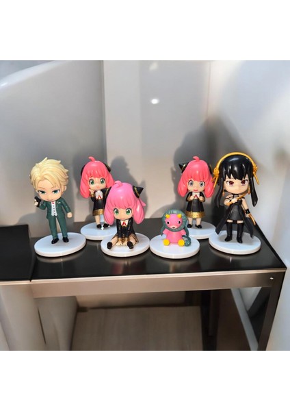 Anime Manga 6 Lı Set Anime Casus x Aile Anime Biblo Model Bebek Anime Figürleri Anime Karakterleri