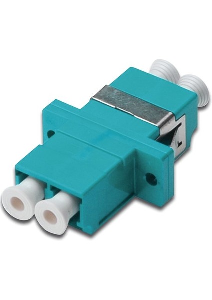 OM3 Aqua LC-LC Adaptör, Duplex, somun ve vida dahil