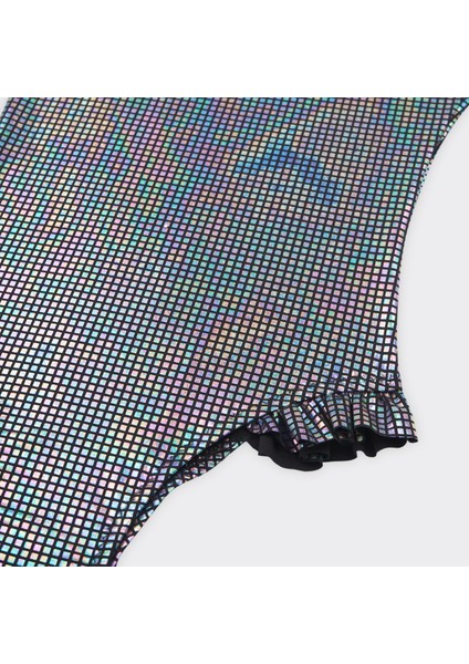 Kız Çocuk Pul Desenli Mayo modelleri