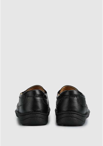 Siyah Deri Erkek Ayakkabı fırsatları