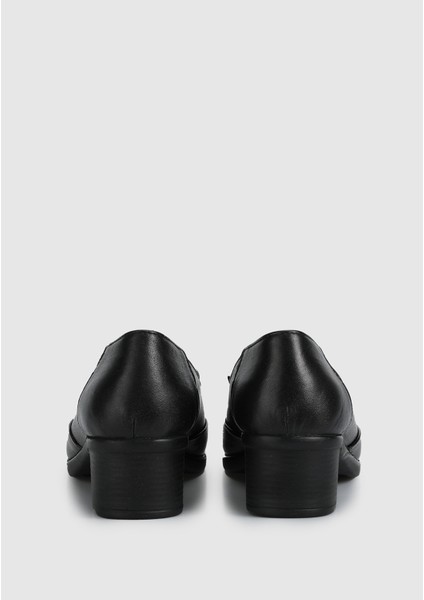 Siyah Deri Kadın Ayakkabı fırsatları