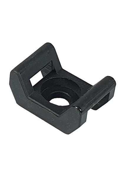 Vidalı Kroşe - 23 x 16 x Ø10MM - Siyah - 50 Adet