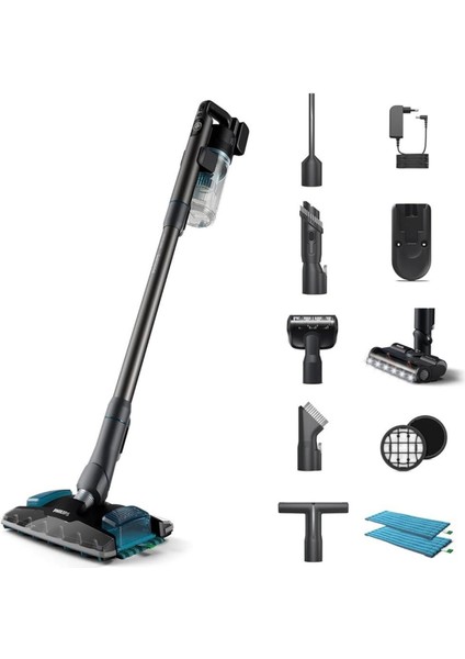 XC8057/01 Aqua Plus 8000 Serisi – Islak & Kuru Dik Süpürge