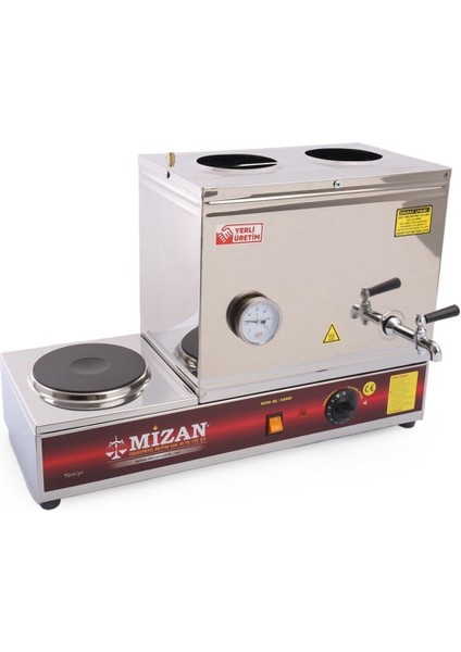 30 Lt. Elektrikli Çay ve Kahve Kazanı, Metal, Gri, Pratik ve Şık Tasarım fiyatları