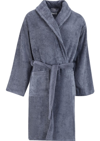 Indigo Unisex Bornoz Basic Bornoz L-Xl Indigo