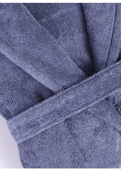 Indigo Unisex Bornoz Basic Bornoz Sm Indigo fırsatları