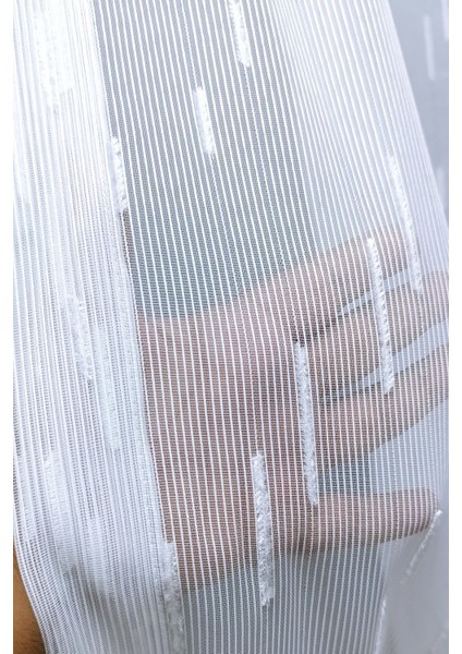 Butterfly Kırık Beyaz 1x3 Sık Pile Tül Perde fırsatları