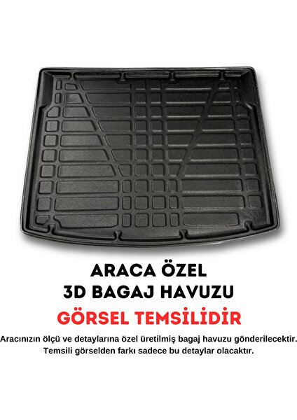 3K Store Audi A4 Makyajlı 4d Havuzlu Paspas ve 3D Bagaj Havuzu 2019 ve Üstü