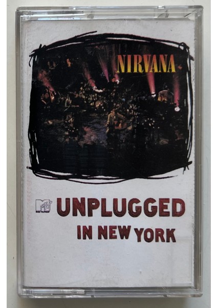 Nirvana Unplugged In New York Kaset (Orjnal Dönem Baskı Kaset)
