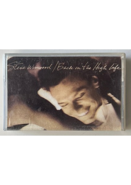 Steve Winwood Back In The High Life Kaset (Orjnal Dönem Kağıt Baskı Kaset)