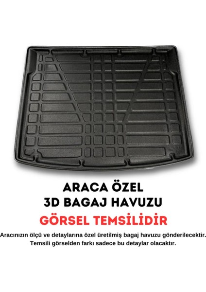 3K Store Seat Leon 4d Paspas ve Ince Stepneli 3D Bagaj Havuzu 2006 2012