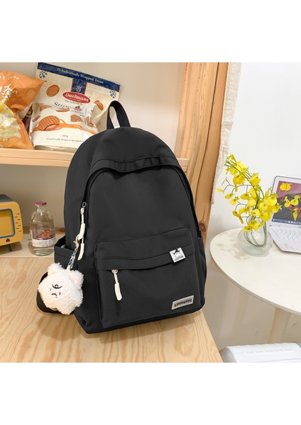 Kadınlar Için Okul Çantaları Kore Tarzı Üniversite Öğrencileri, Ortaokul Öğrencileri, Büyük Kapasiteli Modaya Uygun Sırt Çantaları (Yurt Dışından)