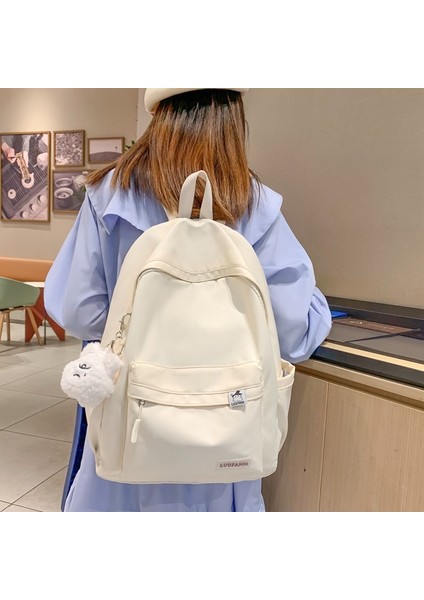 Kadınlar Için Okul Çantaları Kore Tarzı Üniversite Öğrencileri, Ortaokul Öğrencileri, Büyük Kapasiteli Modaya Uygun Sırt Çantaları (Yurt Dışından)