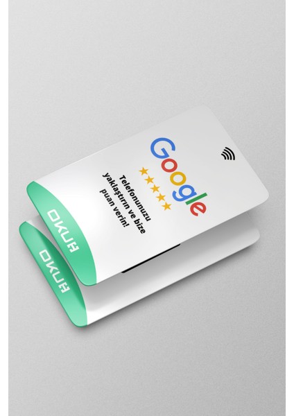 Tecrübe Bilişim Google Yorum Kartı Google Harita Nfc & Qr Destekli